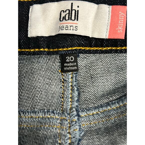 Cabi Jeans Women's Plus Size 20 Medium Wash Straight Denim - Picture 3 of 7